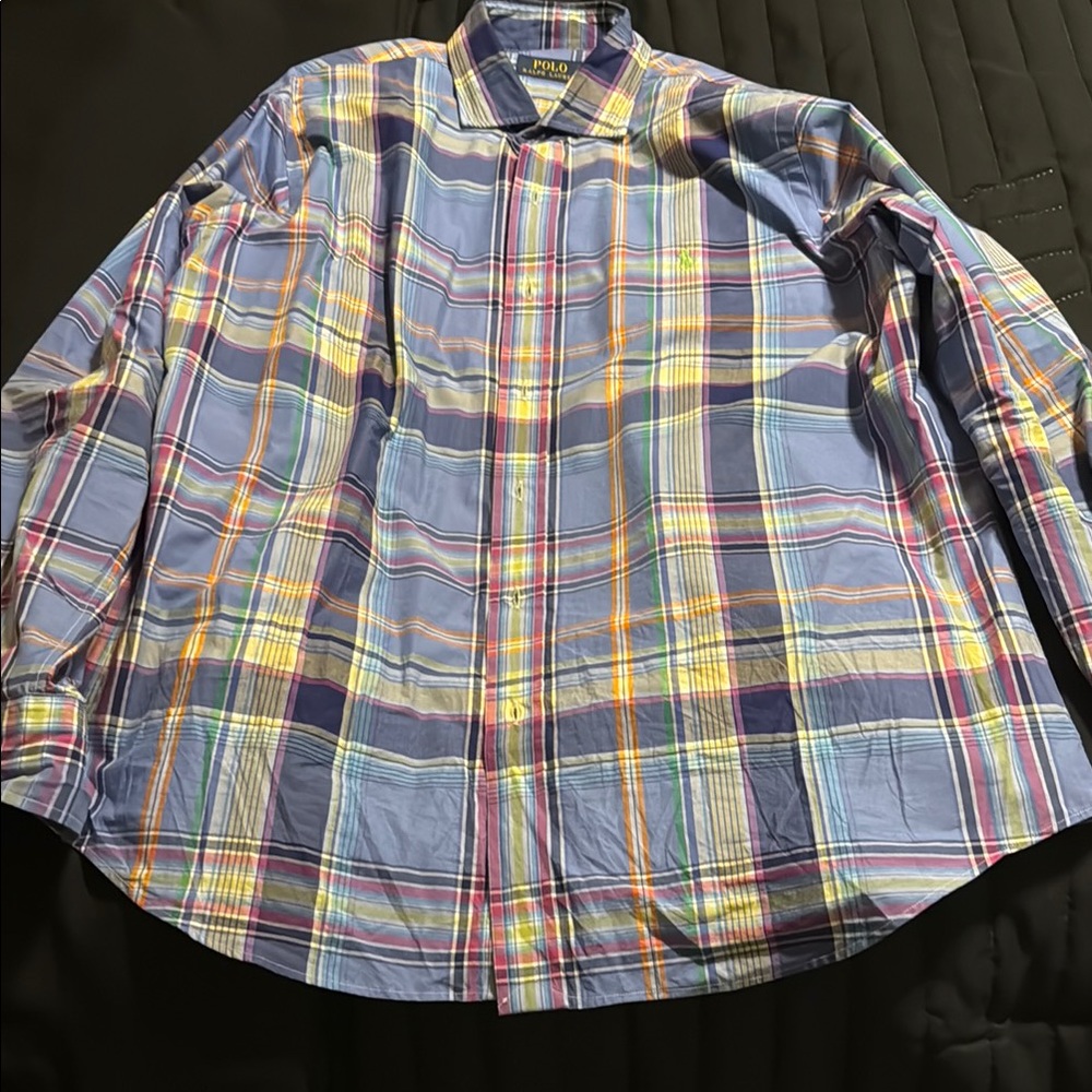 Polo by Ralph Lauren Men's Multicolor Plaid Shirt